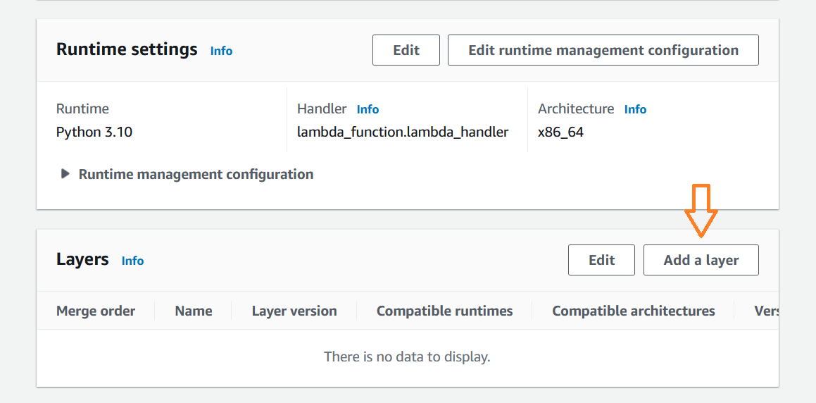 Lambda Add Layer image