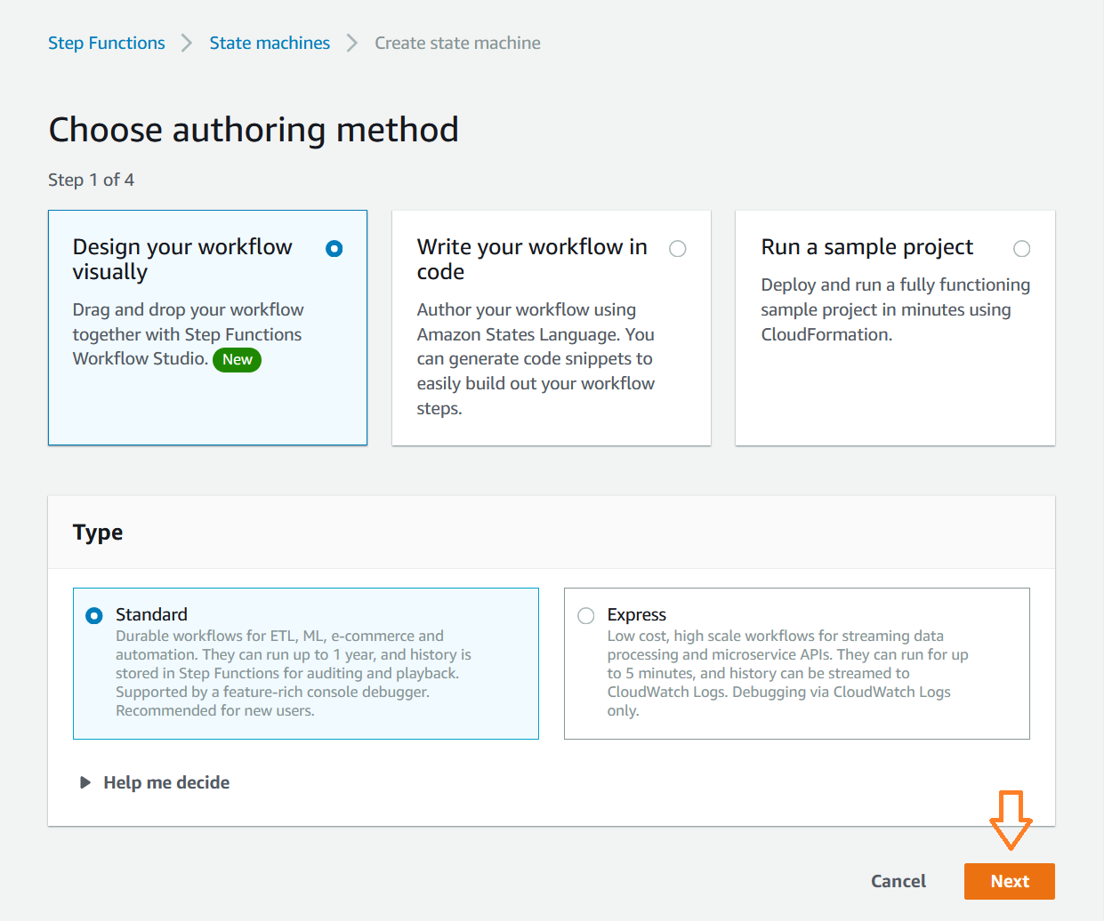 State Machine Configuration image